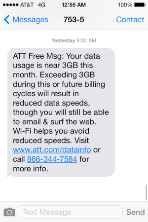 ATT Wireless Reduces Data Speeds